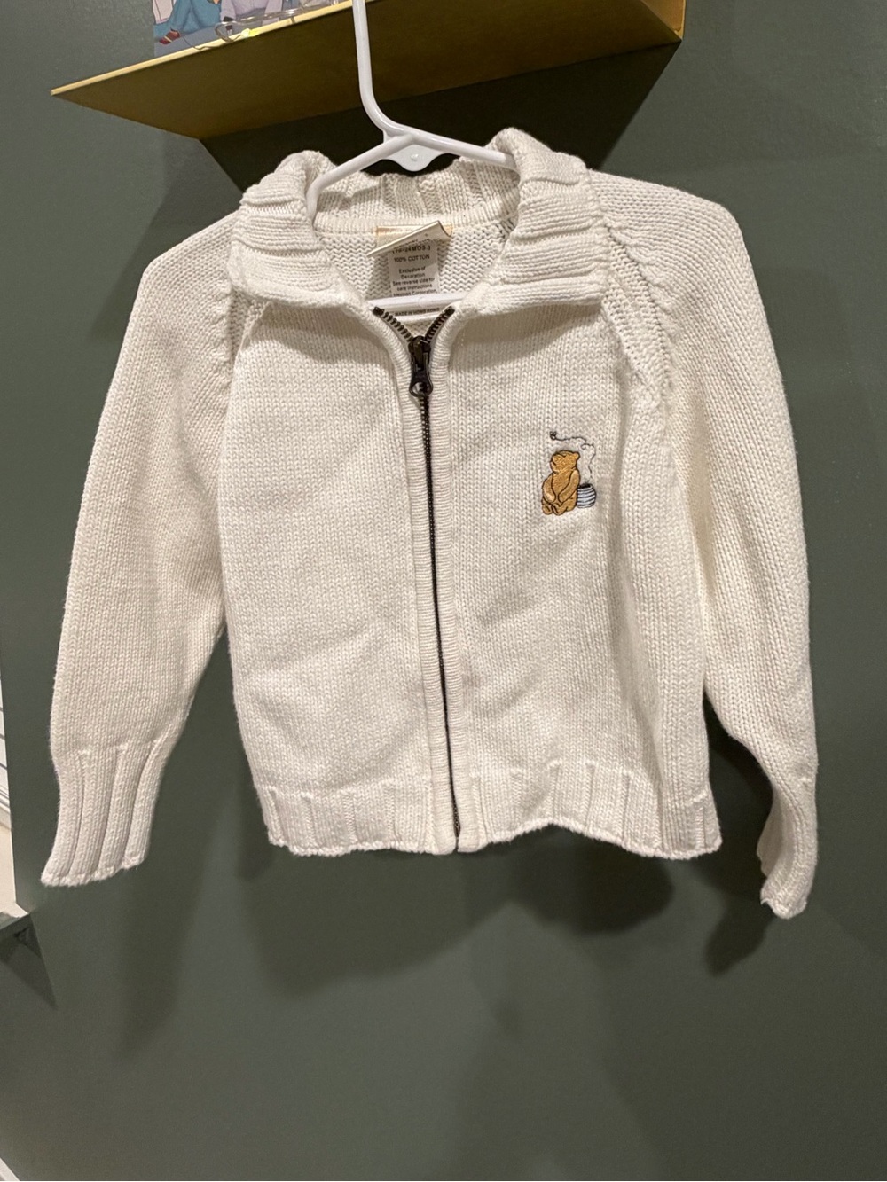 Classic Winnie The Pooh Baby Sweater